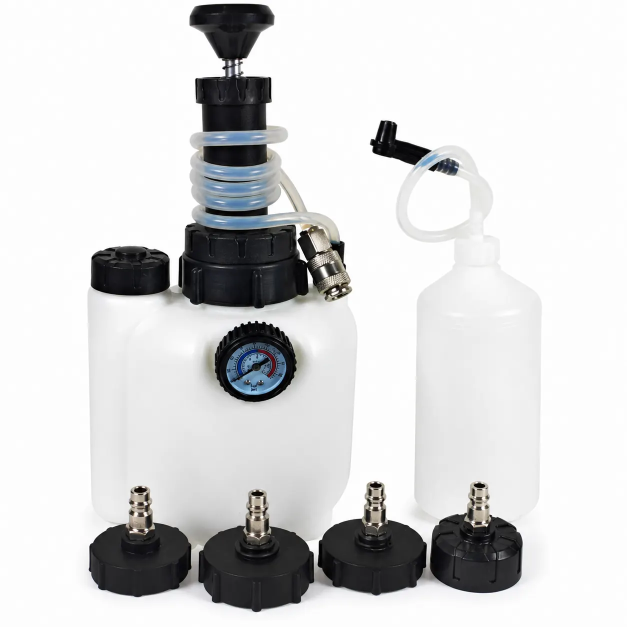 3 L Brake Fluid Replacement Reservoir With Four Adapters detail view