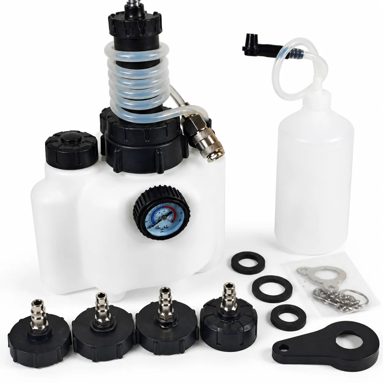 3 L Brake Fluid Replacement Reservoir With Four Adapters product view