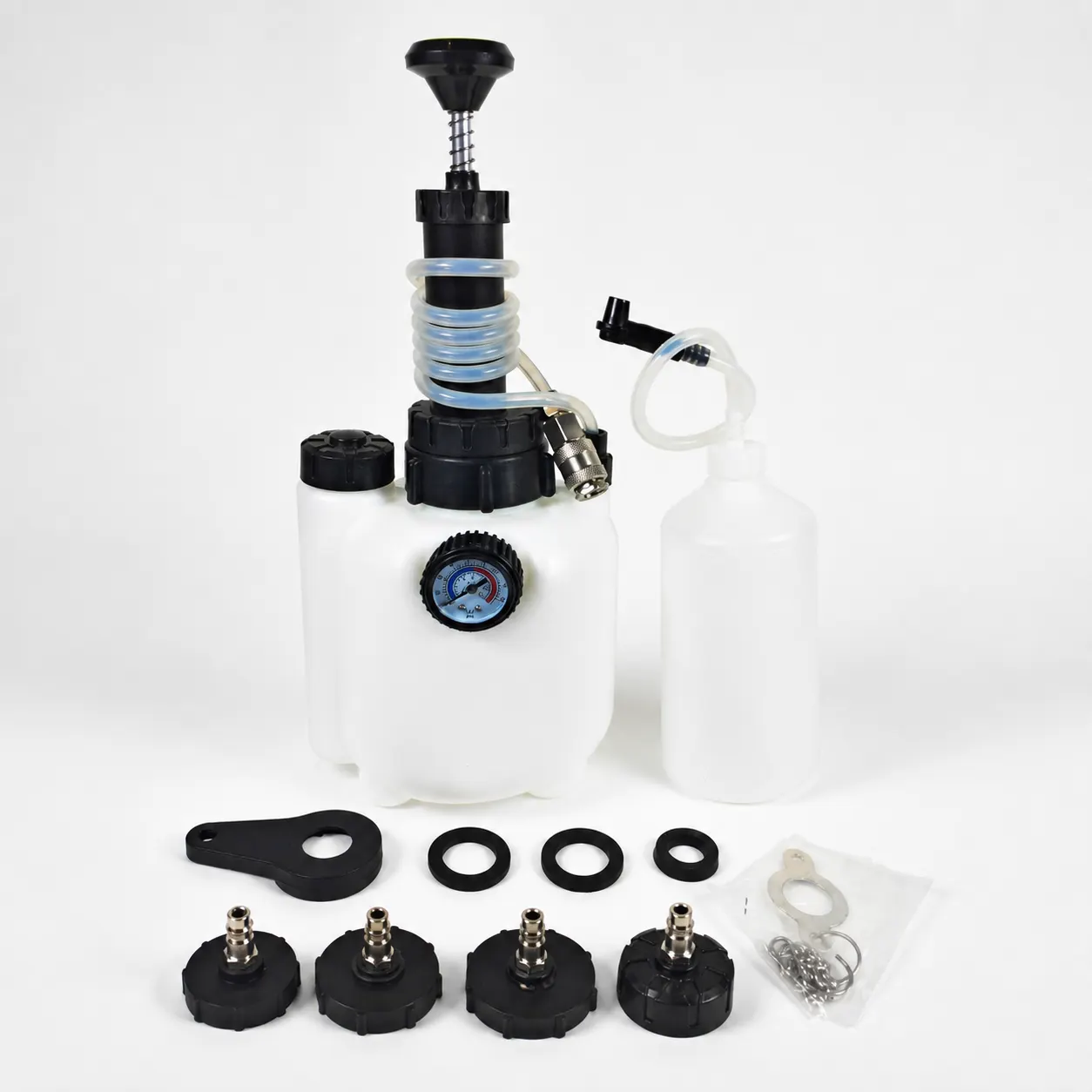 3 L Brake Fluid Replacement Reservoir With Four Adapters detail view